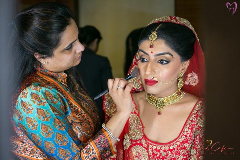 makeup wedding photoshoot