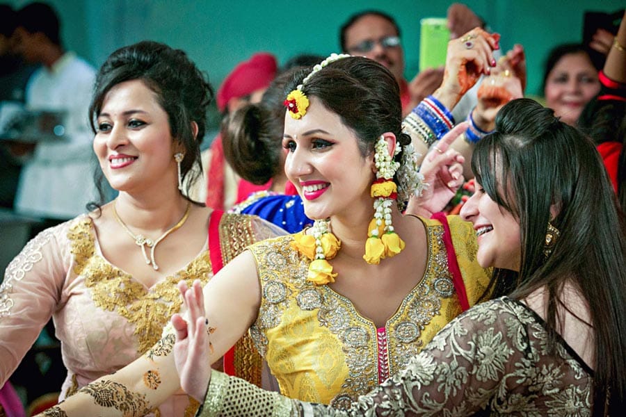 Floral Mehendi Jewellery